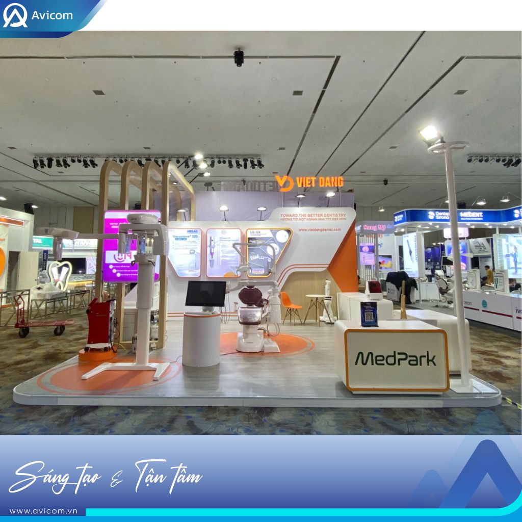 Avicom thi công gian hàng K-Beauty Expo Vietnam 2026 chuyên nghiệp